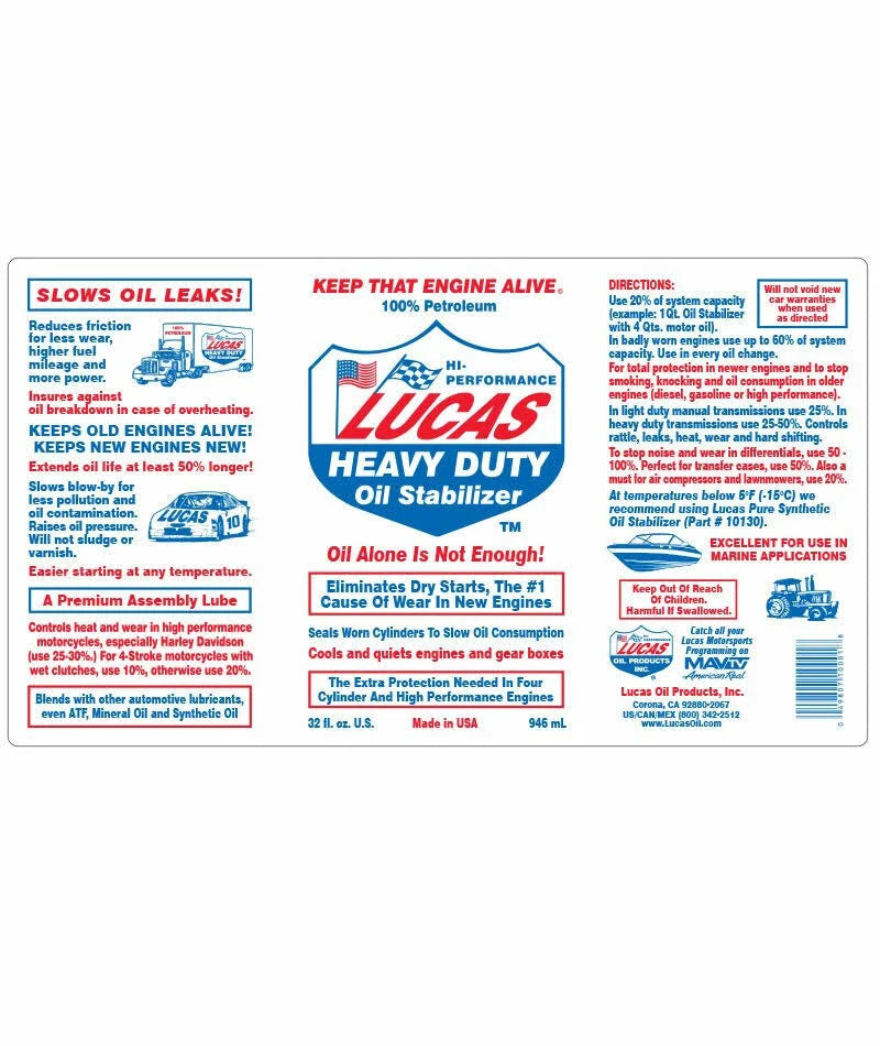 5 Gal Heavy Duty Oil Stabilizer X58906