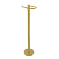 Polished Brass Free Standing Toilet Tissue Stand B829