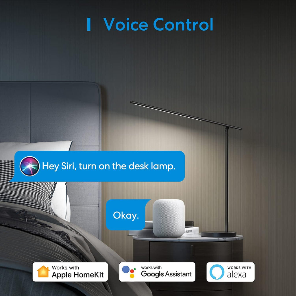 Smart LED Desk Lamp with Tunable White and Remote Control Y863