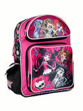 Pink and Black Skulls Small Backpack P36758