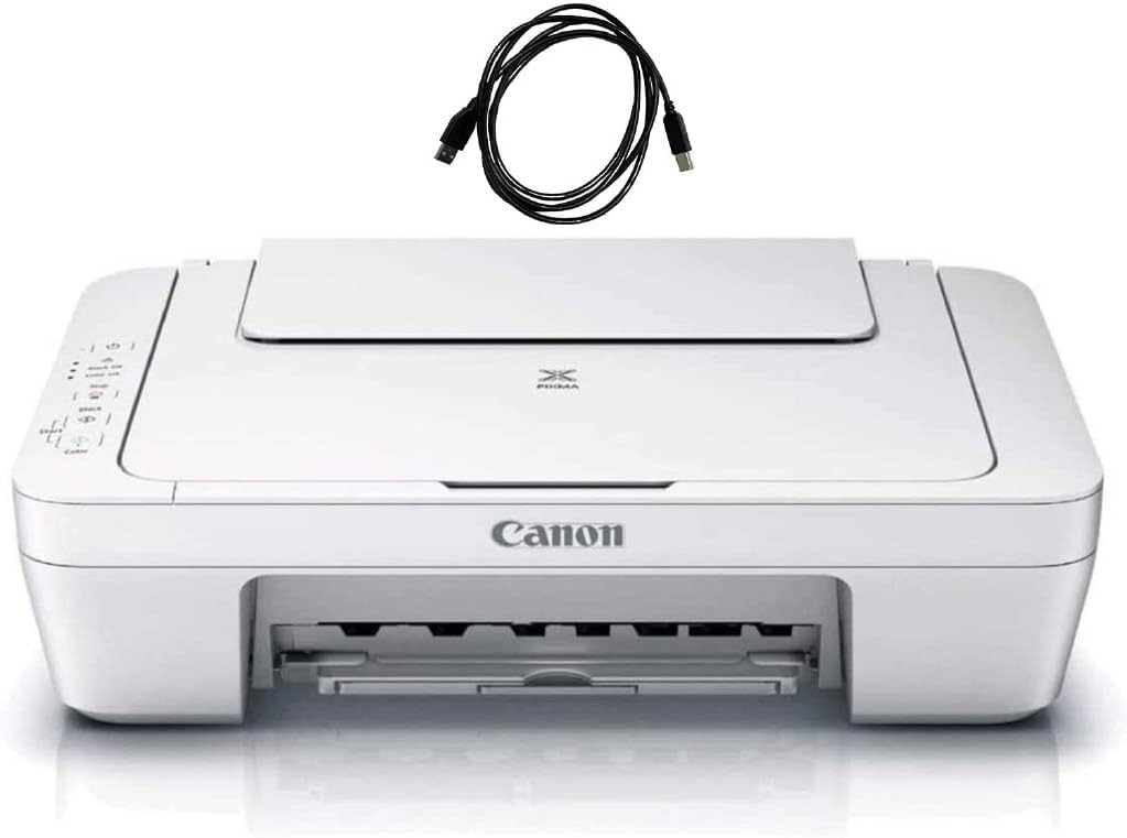 All-in-One Inkjet Printer, Scanner & Copier with USB Printer Cable B393