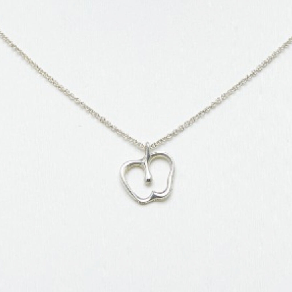 Apple Motif Necklace SV925 Silver U13310