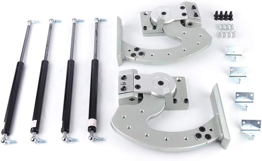 Adjustable 90 Degree Vertical Door Hinge Kit G206213