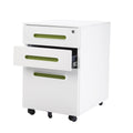 Green Steel Office Desk Cabinet N76844