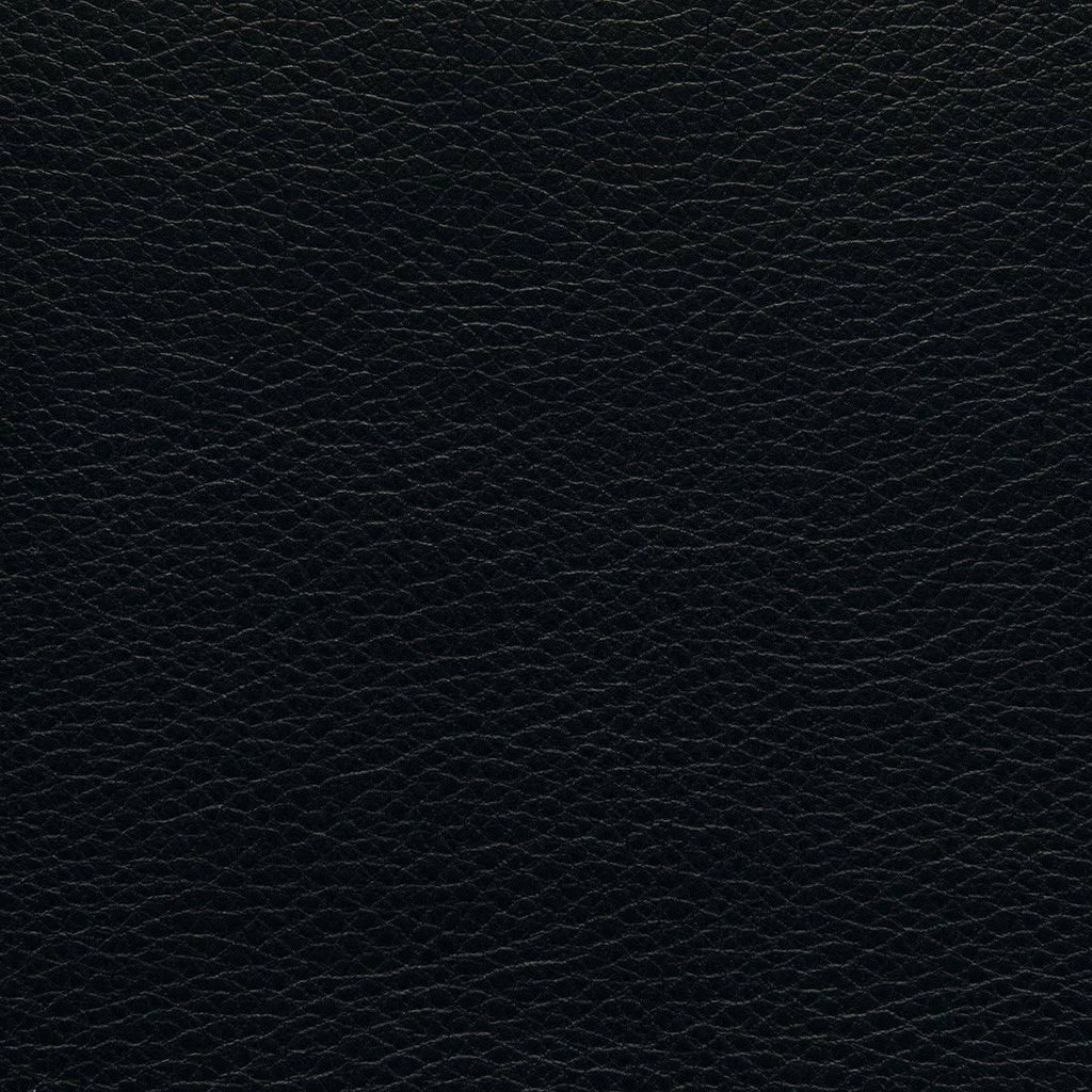 Black Faux Leather Sofa L548