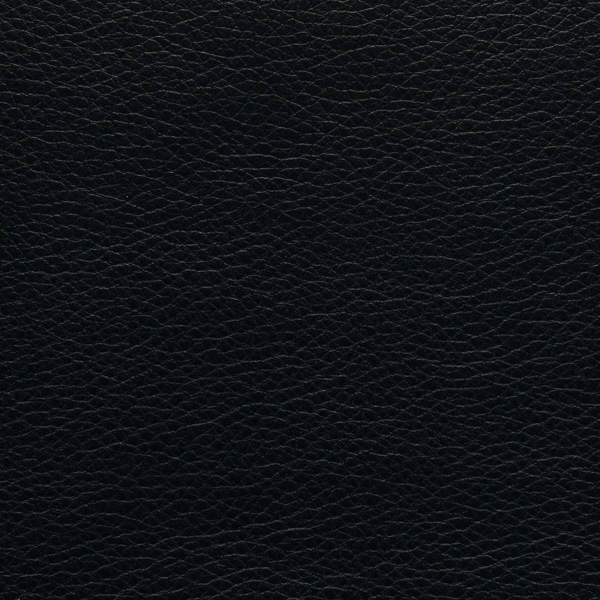 Black Faux Leather Sofa L548