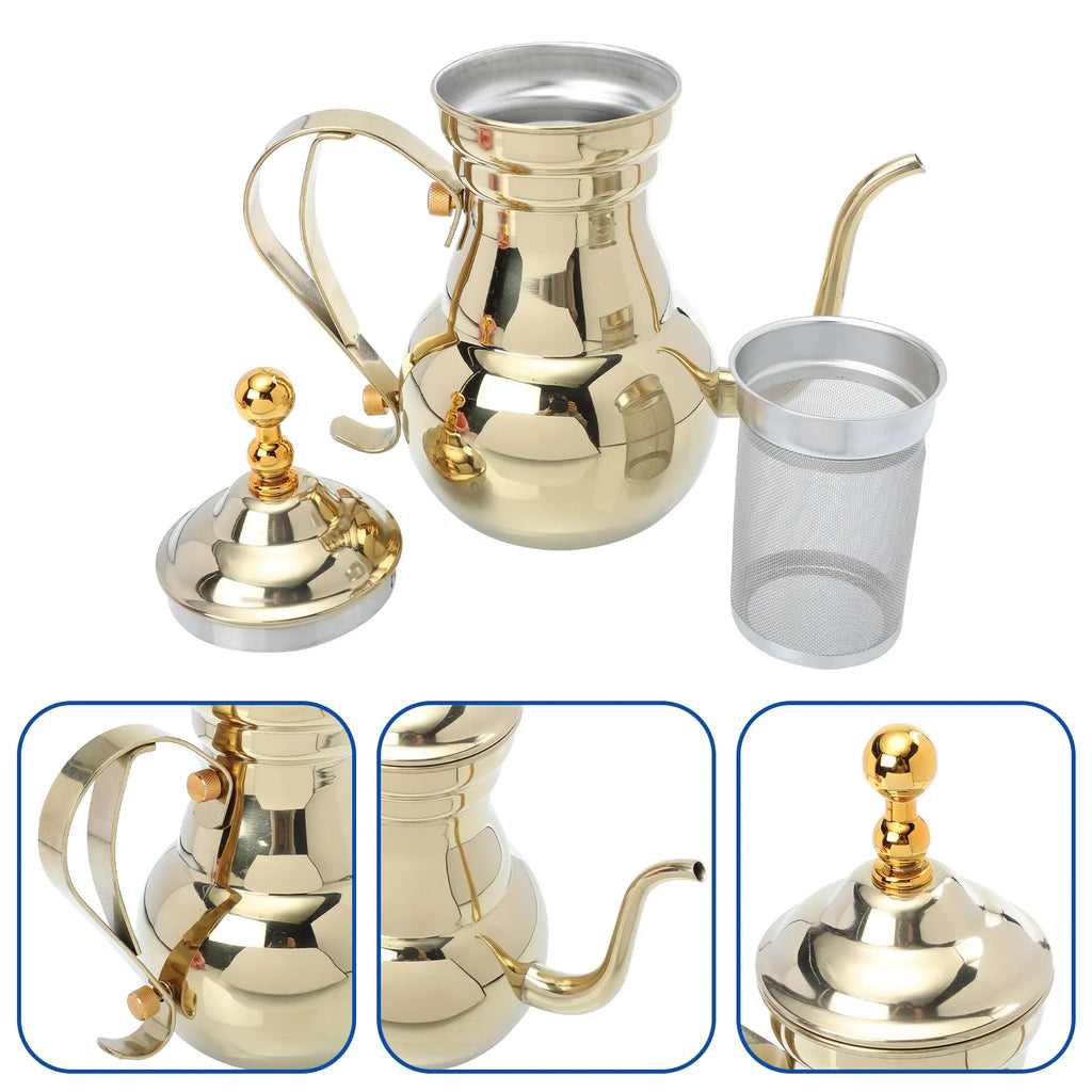 Stainless Steel Coffee Pot Kettle Tea Pot W183