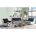 Gray/White 3 Piece Living Room Set W17348