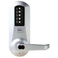 Cylindrical Combination Lever Lock, Less Core, Satin Chrome Y534