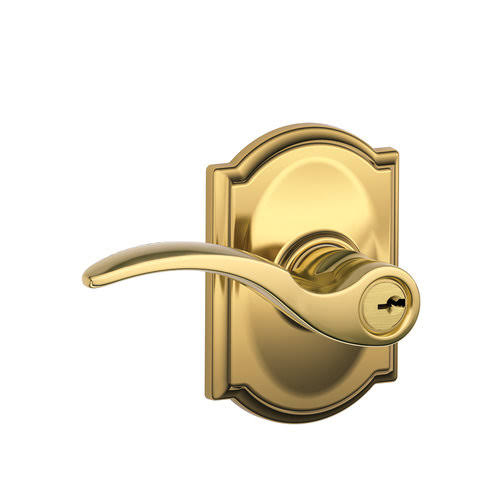 Aged Bronze Keyed Entry Lever Lock O29278