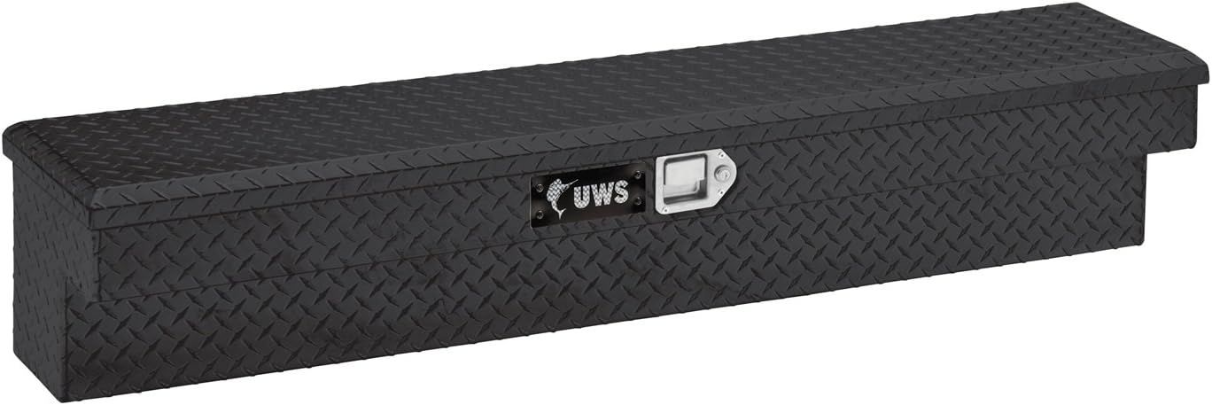 Black 36" Single Lid Side Mount Tool Box with 2 Padded Handles A6136