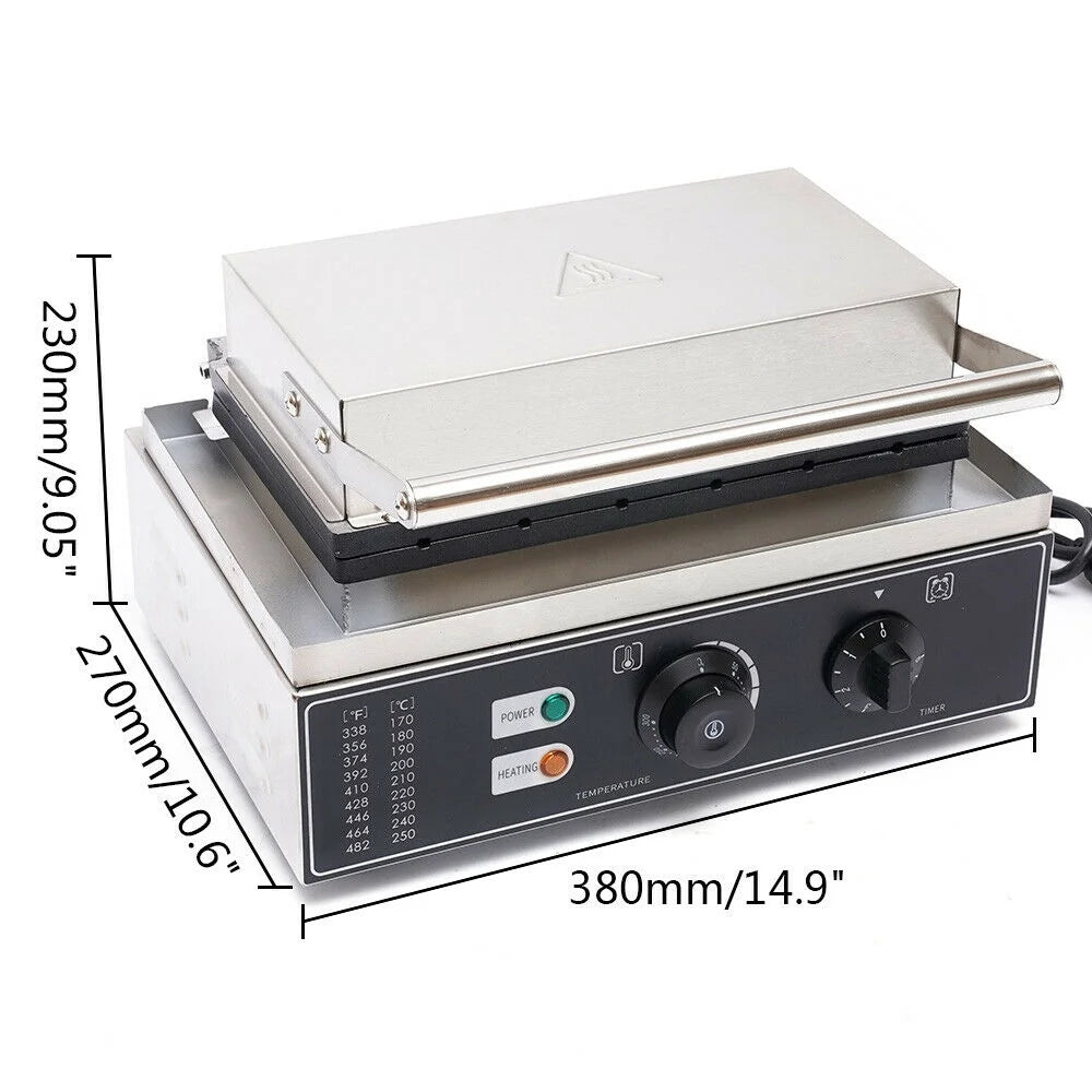 6pcs Non-stick Electric Stick Waffle Maker Machine Q836