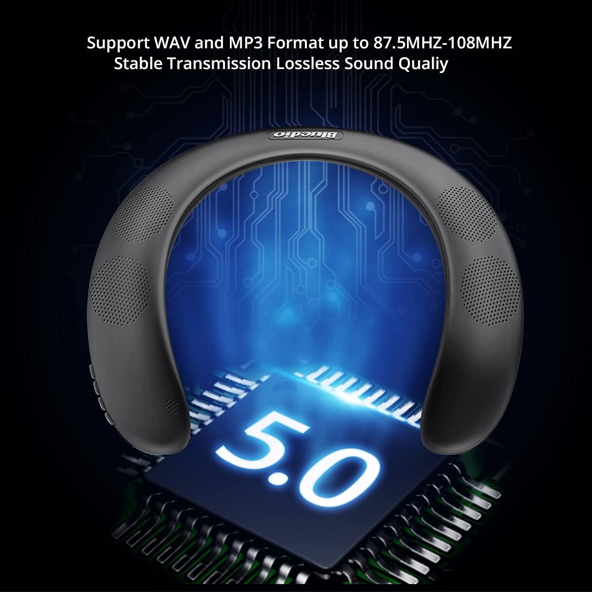 Neckband Portable Bluetooth Speakers W71510