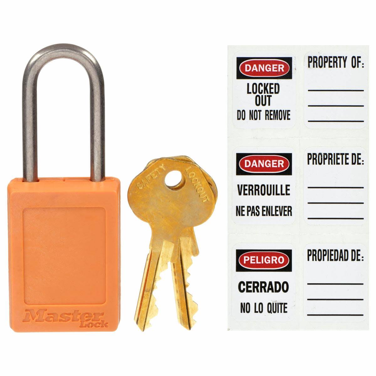 Orange Padlock, PK12 Z544807