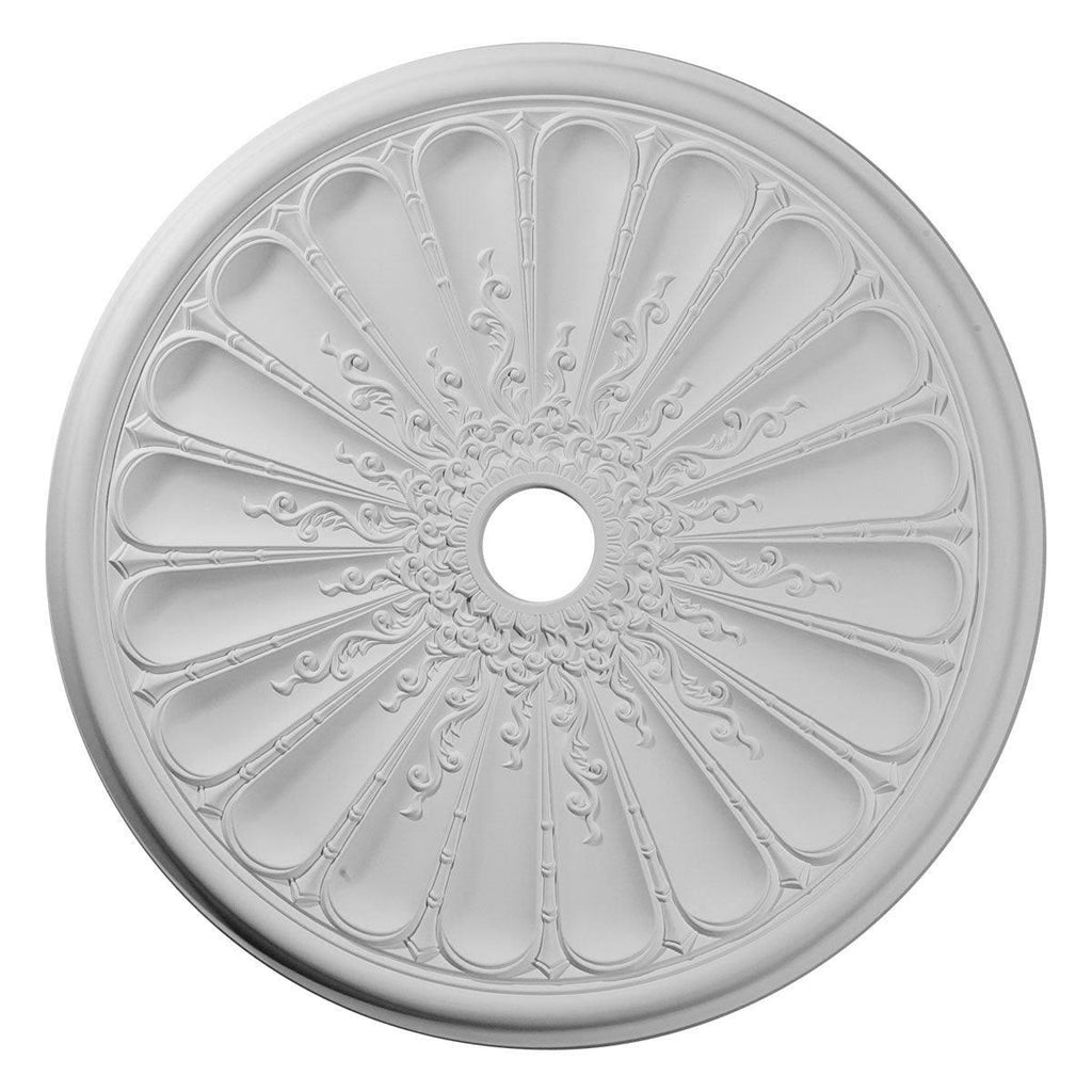 31 1/2x22OD x 3 5/8x22ID x 1 1/2x22P Rubbed Bronze Ceiling Medallion O707579