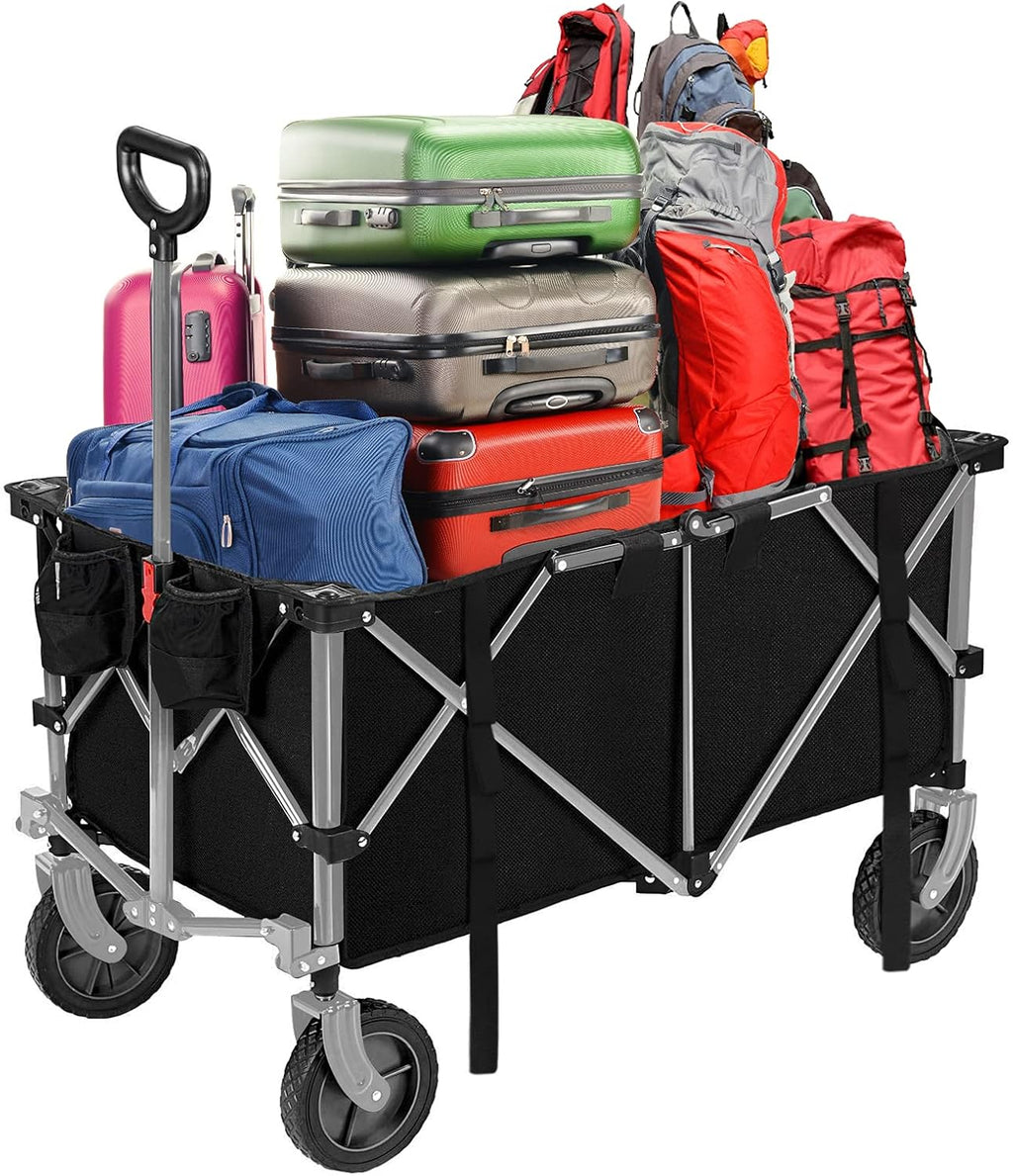 Folding Wagon Utility Cart with Wheels M763145