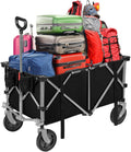 Folding Wagon Utility Cart with Wheels M763145