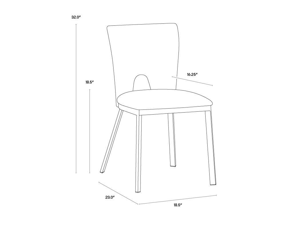 Biscotti Brown Dining Chair U5540