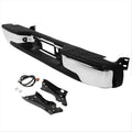 Chrome Rear Step Bumper for GMC Sierra Chevrolet Silverado 1999-2007 Q28709