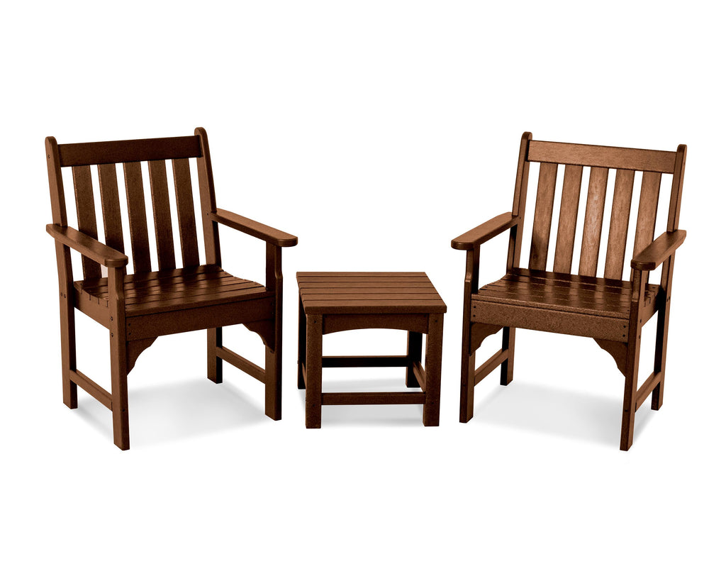 Teak 3 Piece Garden Chair Set B768
