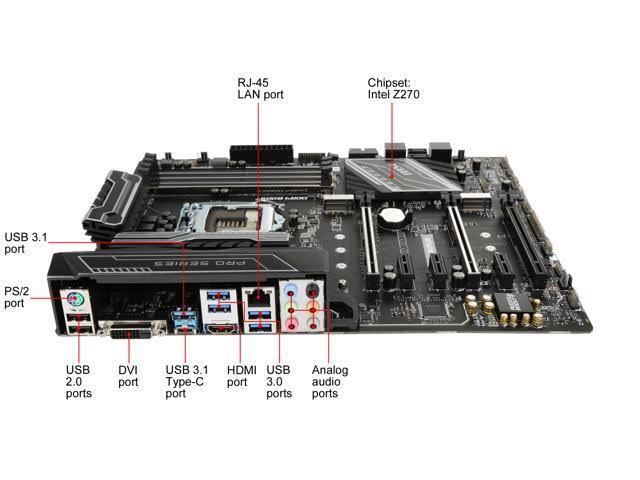 Z270 SLI Plus Motherboard B98338