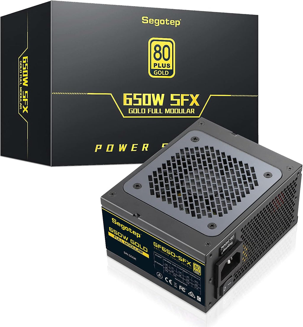 650W SFX Power Supply 80+ Gold Fully Modular PSU C871