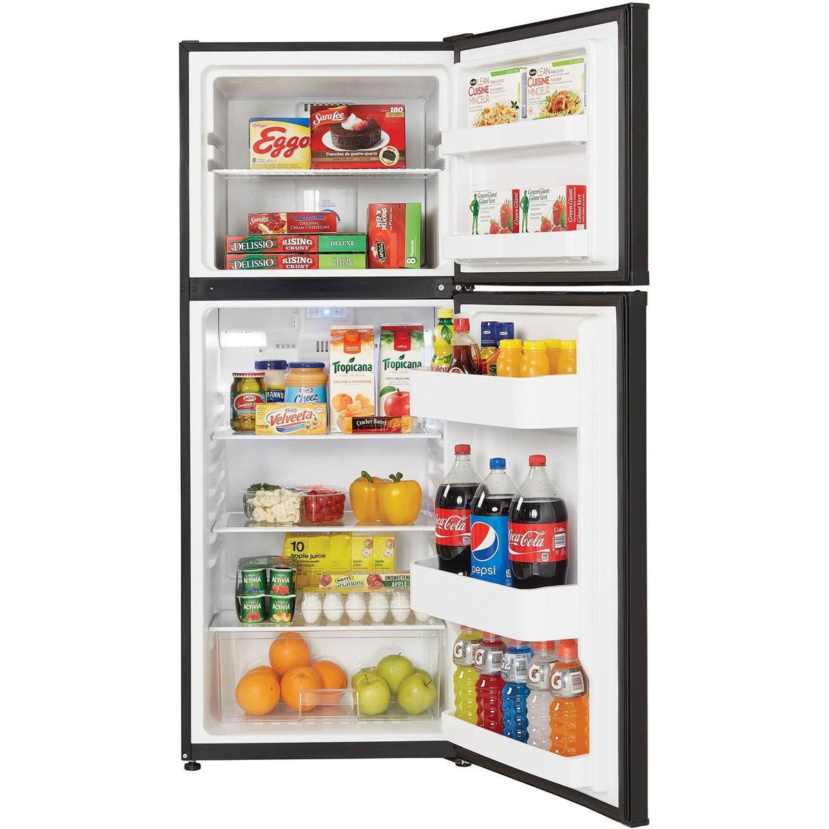 10 Cu. ft. Black Top Freezer Refrigerator R664