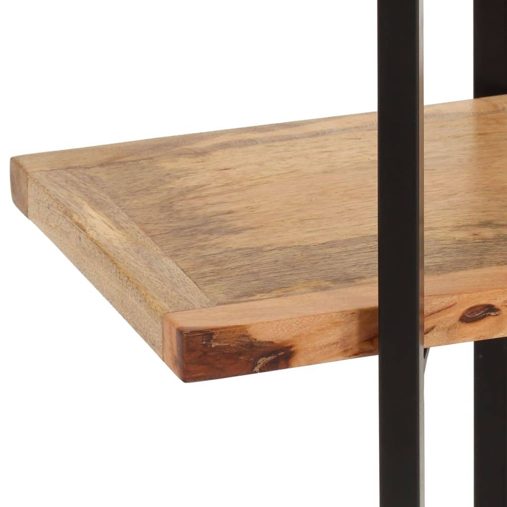 4-Tier Solid Mango Wood Bookcase C235