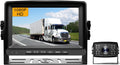 1080P 9" Wired Backup Camera System Kit with Built-in DVR, IP69 Waterproof, Split Screen, Night Vision Reversing Camera E717224