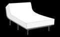 Adjustable Bed with Memory Foam Mattress M1776