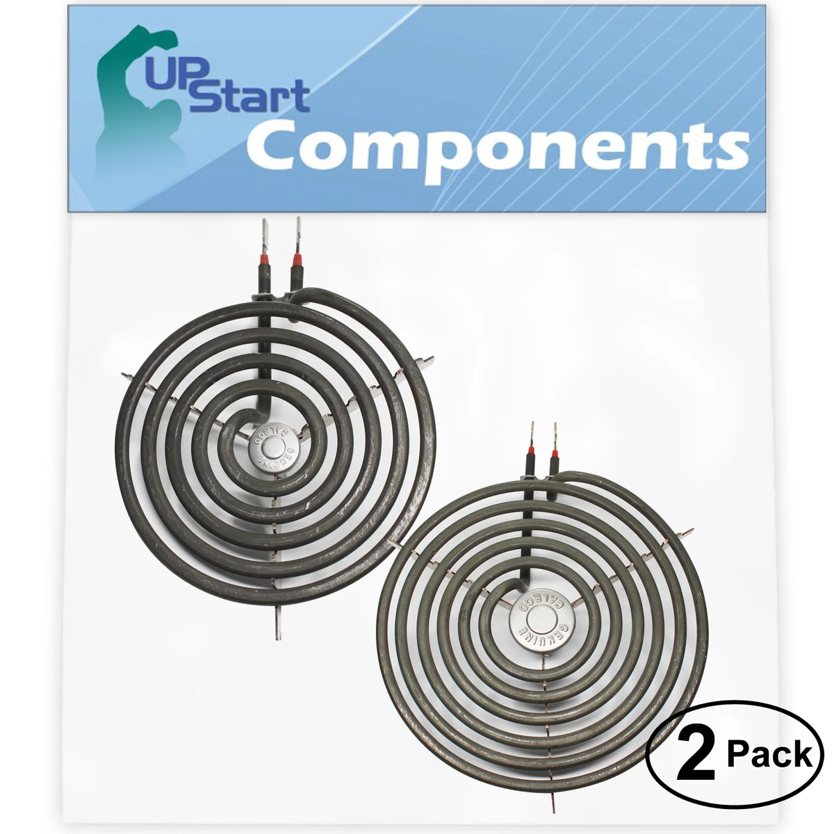 2-Pack 8 inch 6 Turns & 6 inch 5 Turns Surface Burner Elements S96993