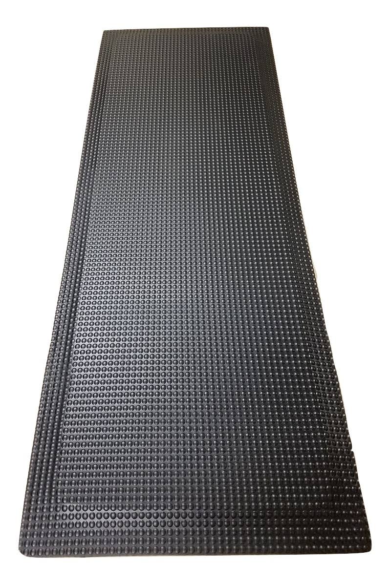 Anti-Fatigue Mat Black - 4 ft. x 19 ft. x 0.63 in. D98610