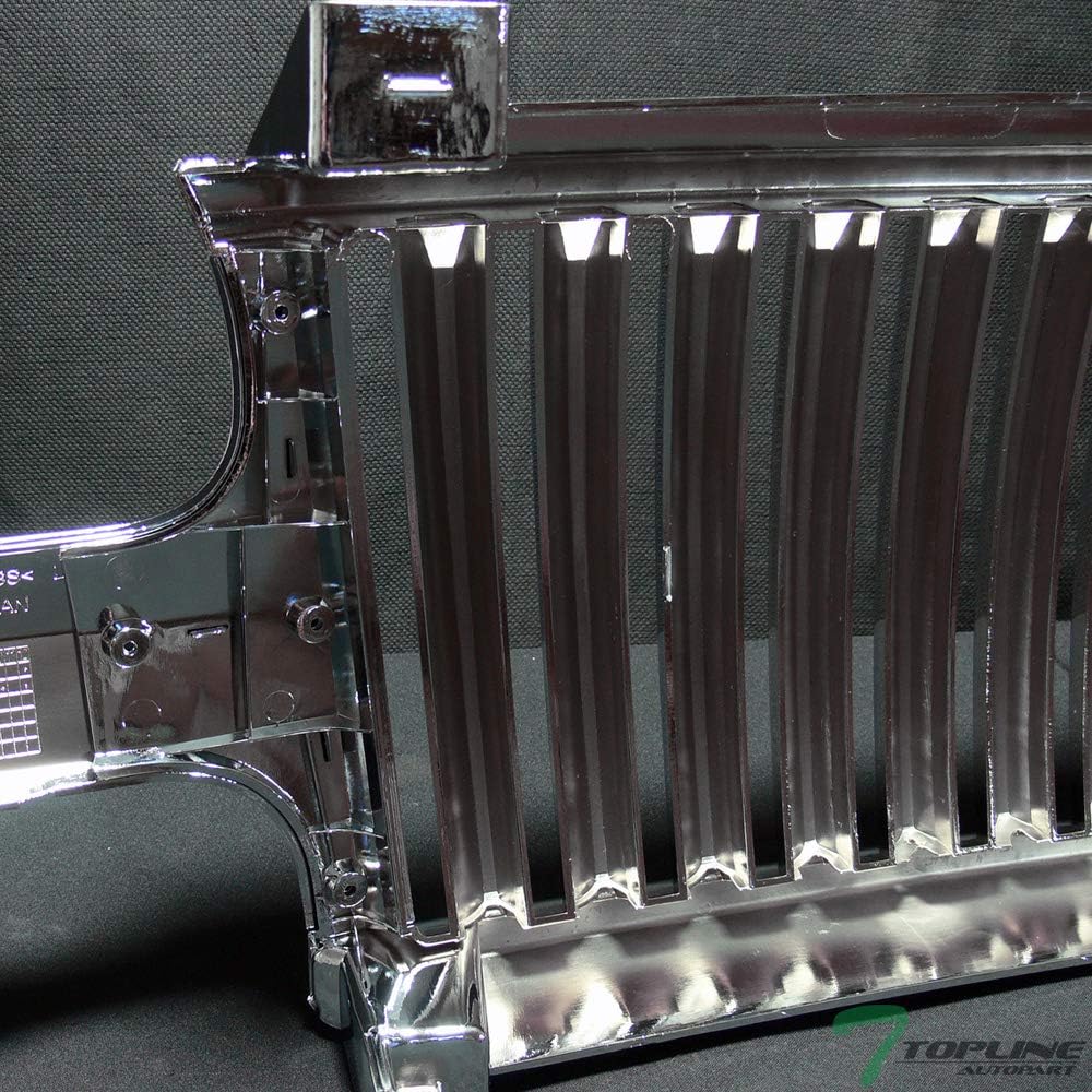 Chrome Vertical Front Grille for Chevy Silverado Tahoe Suburban F979