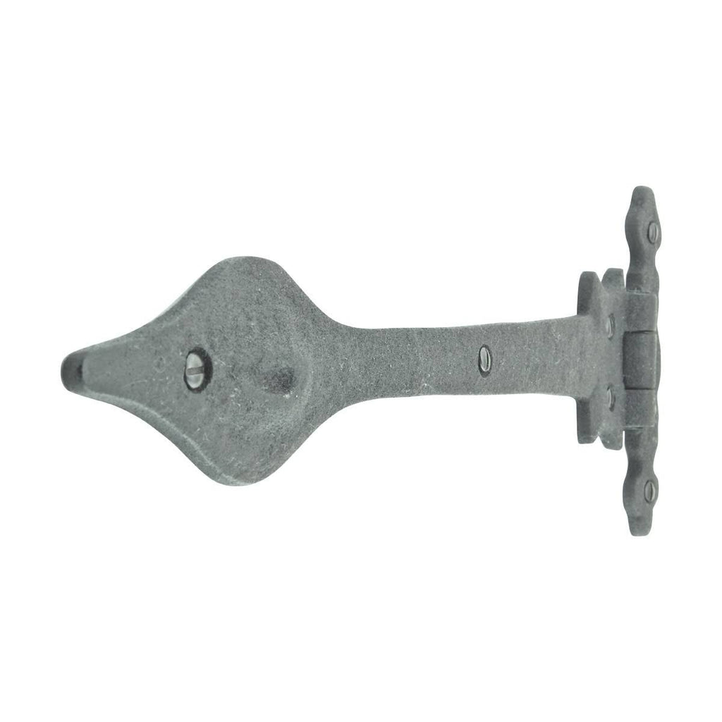 8 Strap Hinges Wrought Iron Spear Tip 11-3/4x22 Q140