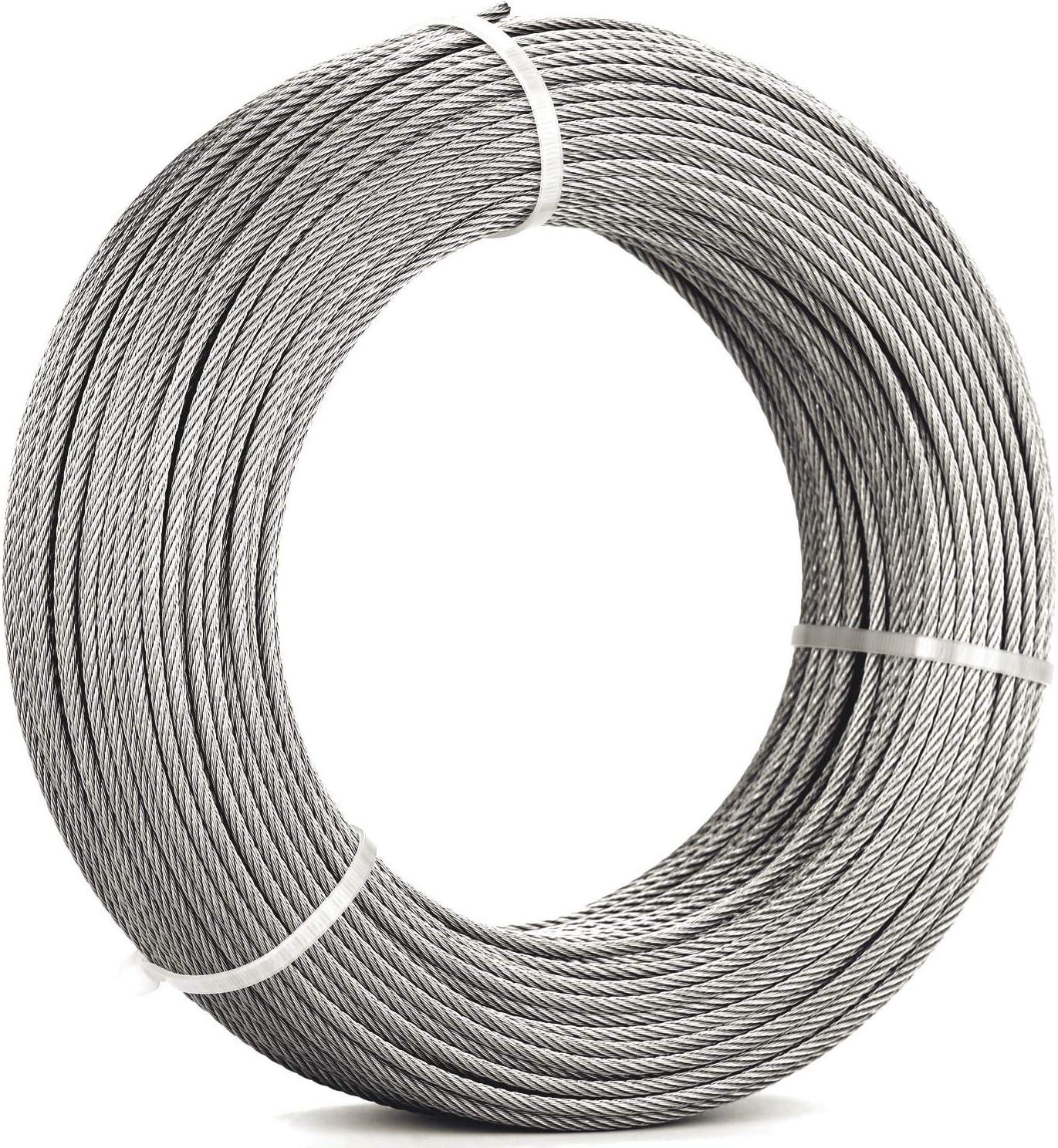 1/8 Stainless Steel Aircraft Wire Rope 500 Feet T 316 Marine Grade Cable Railing Kit K9429