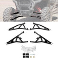 4 A Arms Front Upper & Lower A-Arms Rods High Clearance Black K2749