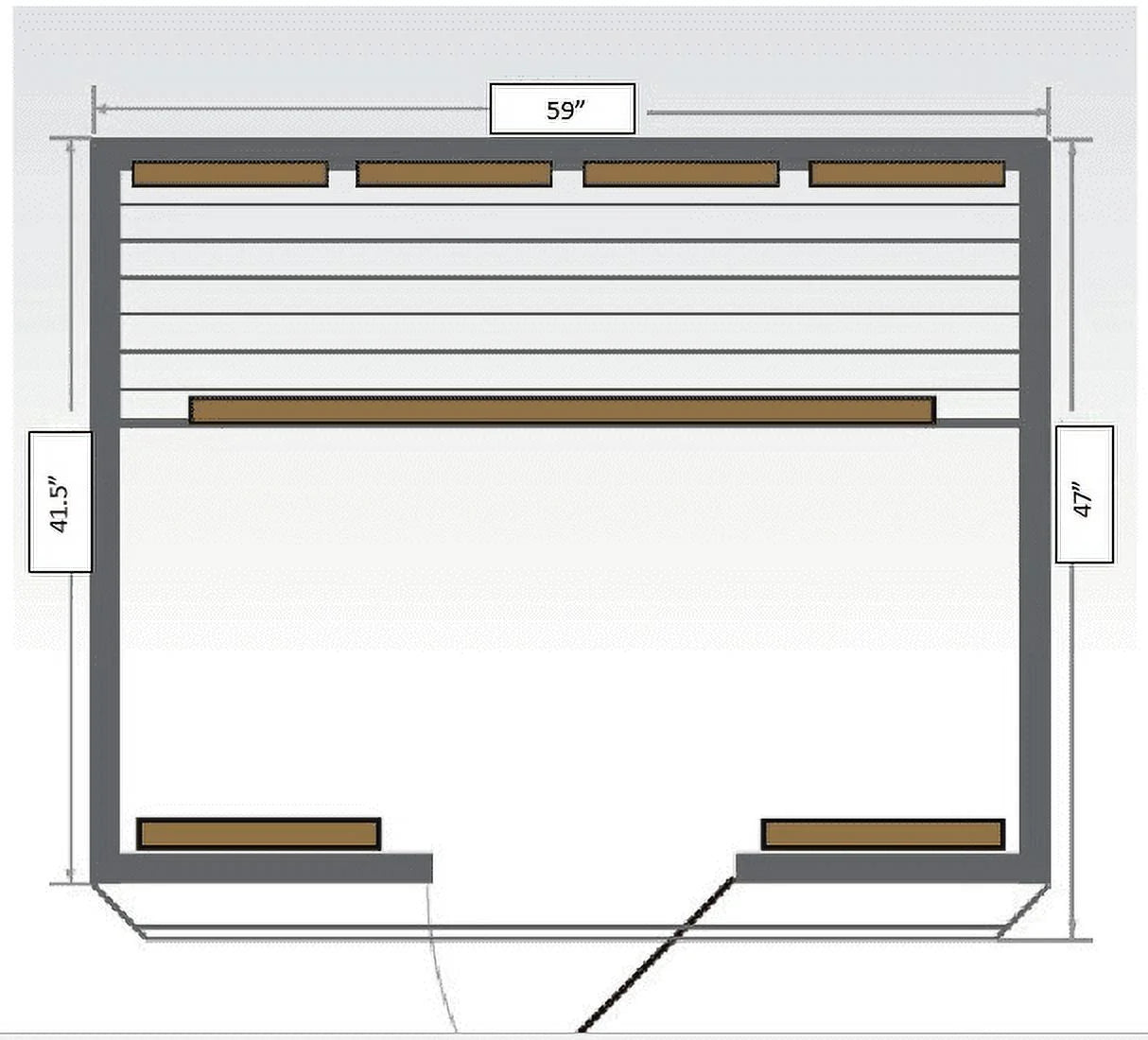 Outdoor Sauna T11812