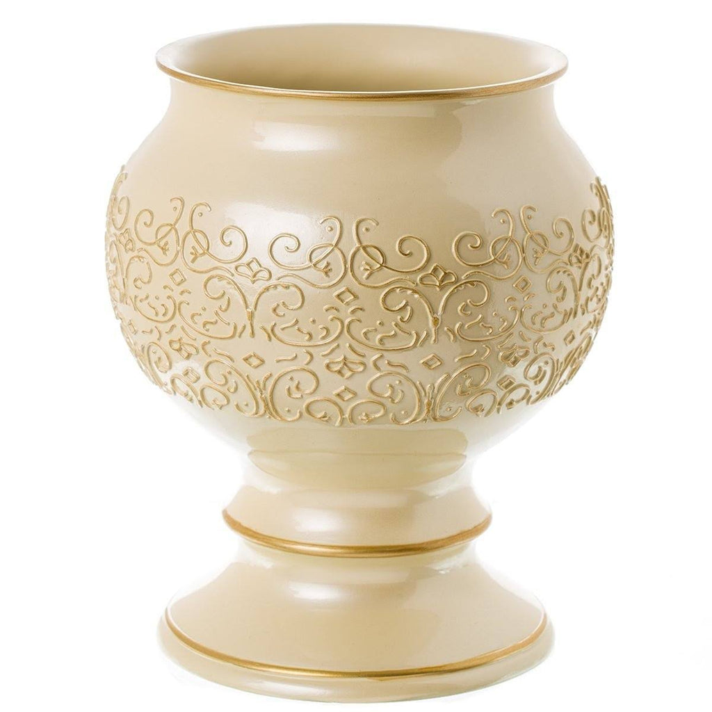 Decorative Resin Bathroom Trash Can F8802