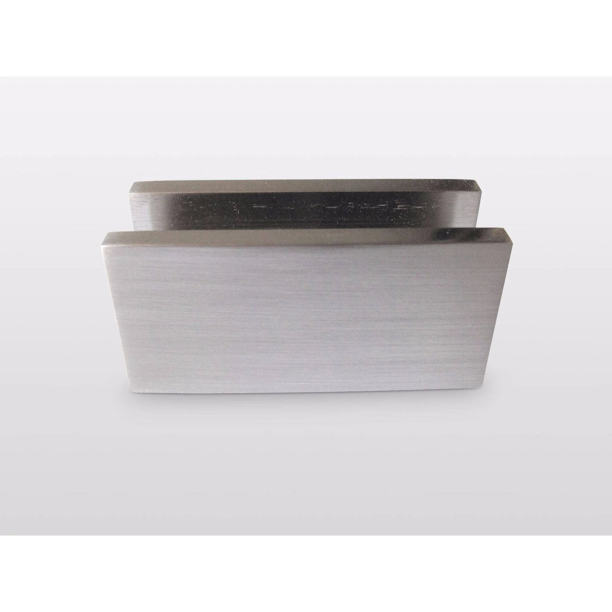 Frameless Shower Door Single Fixed Panel Brushed Nickel O435082