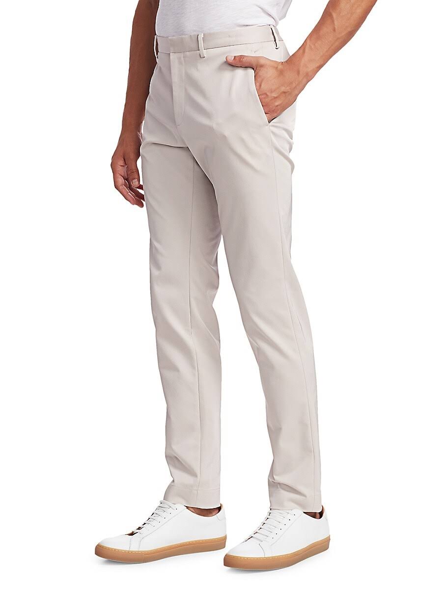 Brown Technical Twill Pants U57138