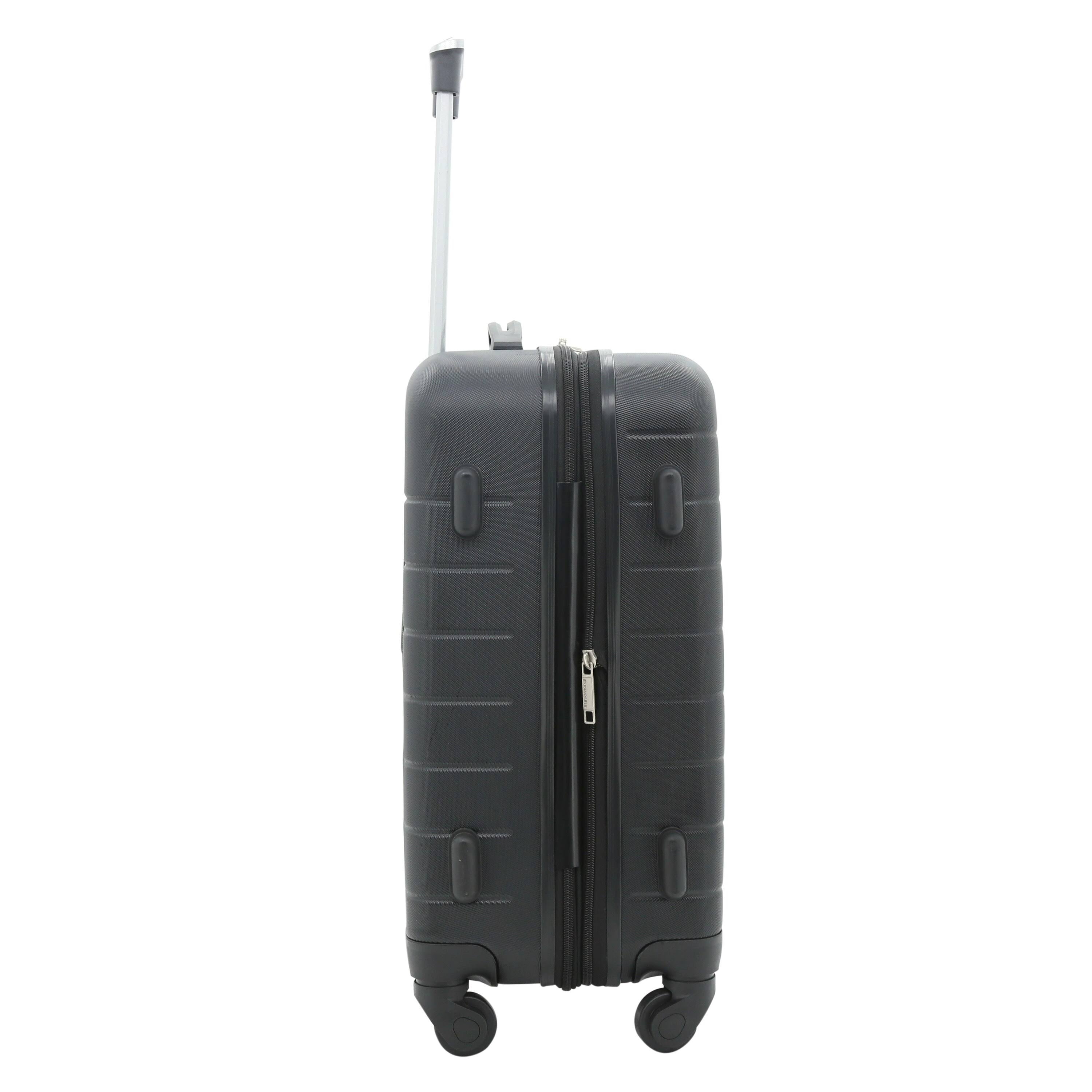 2-Piece Rolling Carry-On Set Navy Y9522
