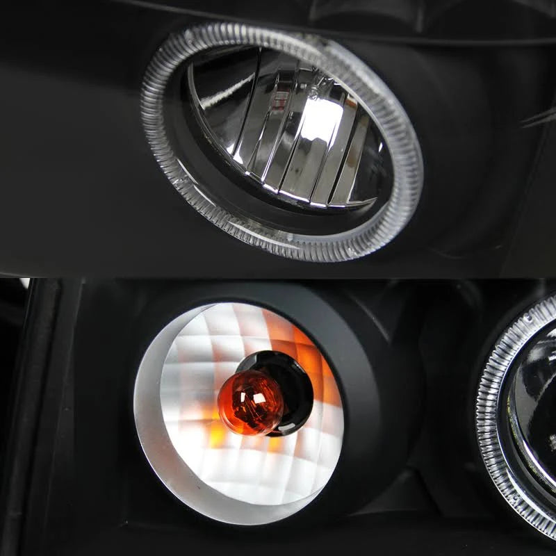 Black Halo Projector Headlights G7188