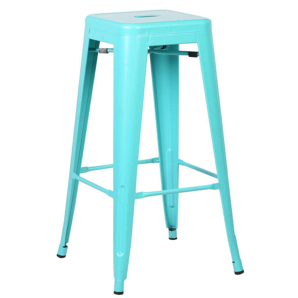 Black Bar Stool Set of 4 L687010