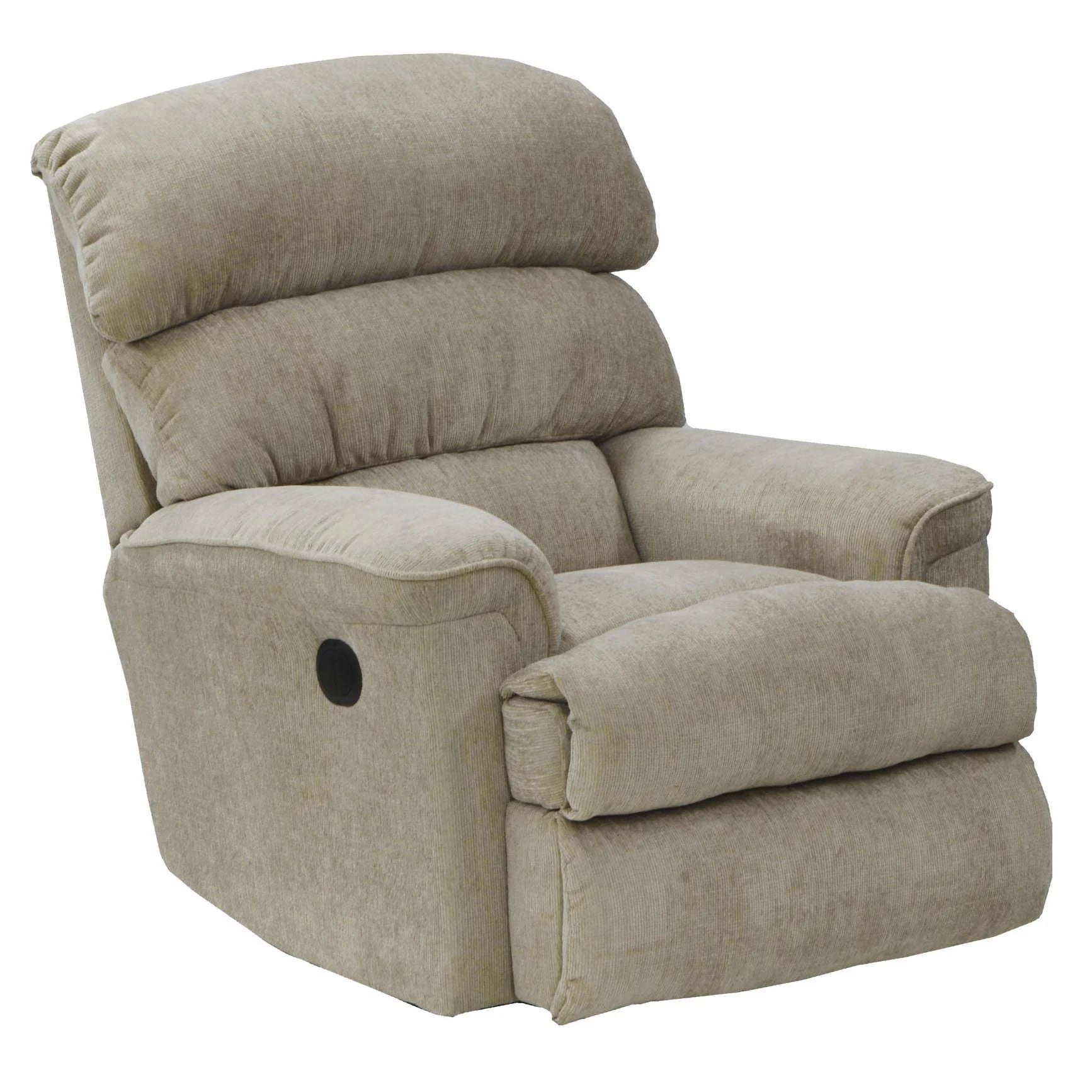 Linen Chaise Rocker Recliner Y9709