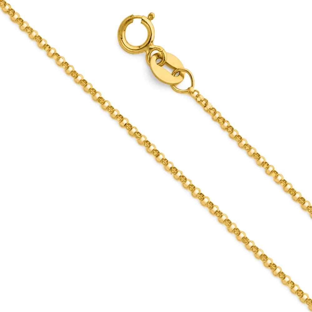 14K Two-Tone Gold Flower and Heart-Shaped Initial Pendant with 16" Chain Necklace K578570