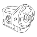 Hydraulic Single Gear Pump I1068