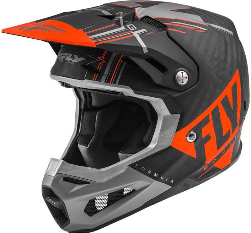 Red/White/Black Carbon Fiber Helmet W690