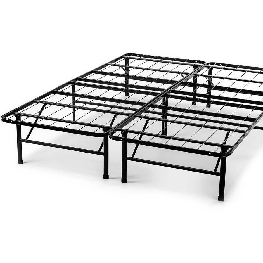 Black Steel Smart Base Bed Frame X27258