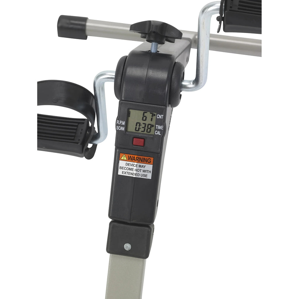 Folding Exercise Peddler with Electronic Display, Black F654021
