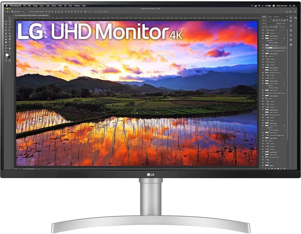 32 inch UHD 3840x2160 IPS Monitor with HDR10 FreeSync 2 Pack B866835